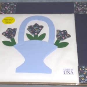 #401 Flower Basket - 15 Inch Block