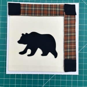 #812 Bear - 10 Inch Block